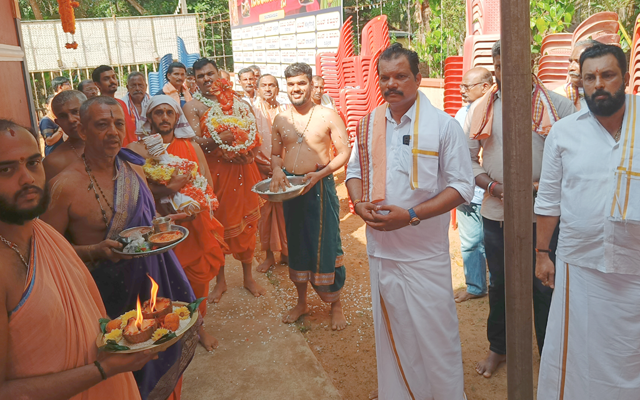 ಪಡುಪಣಂಬೂರು ಧರ್ಮದೇವ ಜಾರಂದಾಯ ದೈವಸ್ಥಾನದಲ್ಲಿ ಬ್ರಹ್ಮಕಲಶಾಭಿಷೇಕ